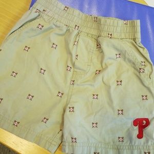 Toddler's Phillies Baseball Shorts